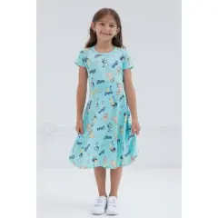 Bluey Mom Dad Bingo Girls 2 Pack Skater Dresses Toddler to Big Kid