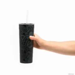 Hot Wheels x Dragon Glassware 24 oz Vacuum Insulated Tumbler with Lid and Straws Finish Line