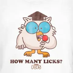 Junior's Tootsie Pop Mr. Owl How Many Licks T-Shirt