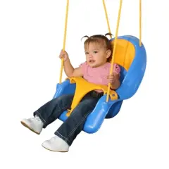 Swing-N-Slide Two Extreme Duty Swing Seats with a Comfy-N-Secure Toddler Coaster Swing