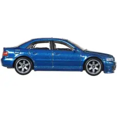 Audi S4 Quattro with Sunroof Blue Metallic "Deutschland Design" Series Diecast Model Car by Hot Wheels
