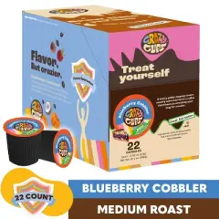 Decaf Blueberry Cobbler Flavored Coffee Pods