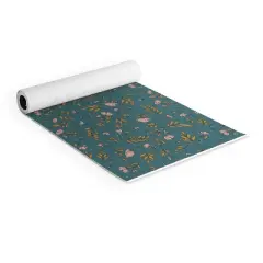The Optimist I Can See The Change Flora (6mm) 24" x 70" Yoga Mat - Society6
