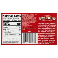 Red Hots Candy Theater Box Cinnamon 5.5 oz