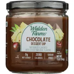 Walden Farms Chocolate Dessert Dip - 6 pack, 12 oz