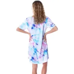 Disney Princess Women's Little Mermaid Ariel Tie Dye Nightgown Sleep Shirt