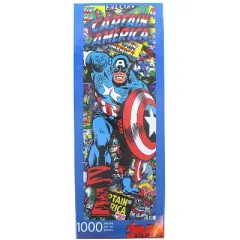 Aquarius Puzzles Marvel Captain America 1000 Piece Slim Jigsaw Puzzle