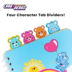 Inkology, LLC Care Bears: Unlock the Magic Rainbows 4-Tab Spiral Notebook With 160 Sheets