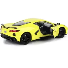 2020 Chevrolet Corvette C8 Stingray Yellow "Timeless Legends" 1/24 Diecast Model Car by Motormax