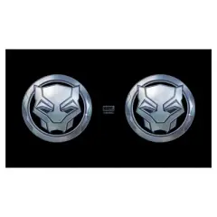 Black Panther: Wakanda Forever Vibranium Panther Logo Stainless Steel Water Bottle