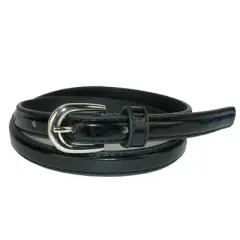 CTM Kid's Skinny Dress Belt (Pack of 2 Colors)
