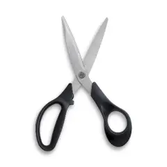 TRU RED 8in Stainless Steel Scissors Straight Handle TR55032