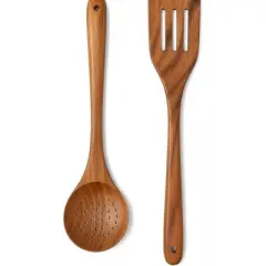 MAGNAWARE 18" Slotted Spoon & Spatula Set &ndash; Cooking & Serving Utensils