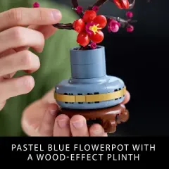 LEGO Icons Plum Blossom Flower D&eacute;cor Display Set for Office D&eacute;cor 10369