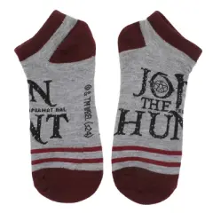 Supernatural Join The Hunt Women's 5-Pair Ankle Socks-OSFA
