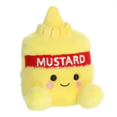 Aurora Mini Newton Mustard Palm Pals Adorable Stuffed Animal Yellow 5"