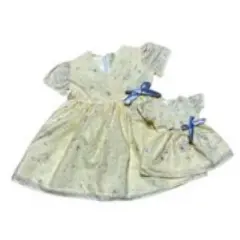 Doll Clothes Superstore Size 6 Matching Girl And Doll Yellow Sequin Dress