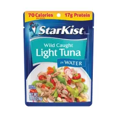 Starkist Chunk Light Tuna Water Pouch -10.4oz / 4pk