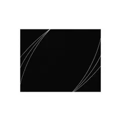 Great Papers Petal Touch Certificate Holders 9.34" x 12" Modern Black 5/Pack (2019002)