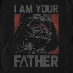 Men's Star Wars I Am Your Father Darth Vader Retro Portrait T-Shirt