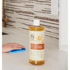 Dr Jacobs Naturals All in 1 Castile Liquid Soap -Multipurpose (Almond )- Vegan