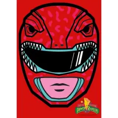 Girl's Power Rangers Red Ranger Helmet T-Shirt