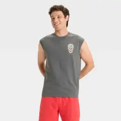 Men's Stone Cold Graphic Muscle Tank Shirt - Original Use&trade; Gray