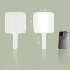 Unique Bargains Hand Mirror with Handle 1 Piece