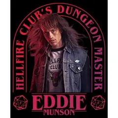 Women's Stranger Things Hellfire Club Dungeon Master Eddie T-Shirt