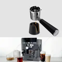 Unique Bargains Coffee Tamper Base for Ninja Espresso ES601 Black 1 Pc