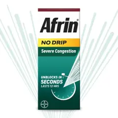 Afrin No Drip Severe Congestion Maximum Strength Nasal Spray