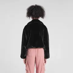 Women's Zip-Front Faux Fur Jacket - Wild Fable&trade;