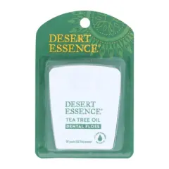 Desert Essence Tea Tree Oil Waxed Dental Floss - Case of 6/50 yd