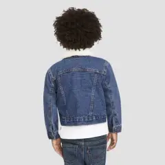 Levi's&reg; Toddler Sherpa Trucker Jacket - Medium Wash