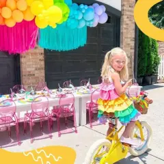 JOYSTAR Girls Bike for Toddlers and Kids, Outdoor Ride-on Kids Bike