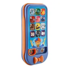 eKids Blippi Toy Phone for Toddlers &ndash; Blue (BL-160.EMV1OL)