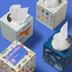 Everyday Ultra Soft Facial Tissue - Kids Designs - up&up&trade;