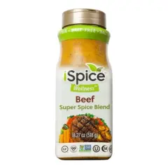 iSpice Blend | Salt-Free Beef Seasoning | 18.27 oz | Mixed Spice & Seasoning | Bulk Size | Halal | Kosher