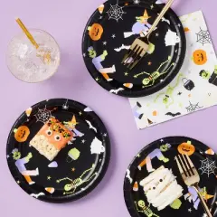 20ct Halloween Monster Party Snack Plate - Spritz&trade;