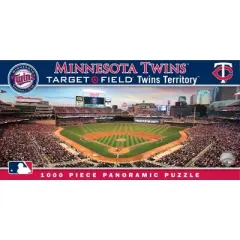 MasterPieces Sports Panoramic Puzzle - MLB Minnesota Twins Center View