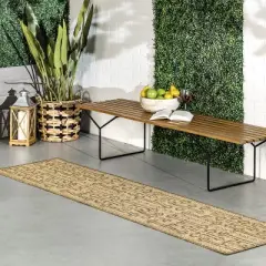 nuLOOM Brandy Transitional Celtic Indoor and Outdoor Patio Area Rug