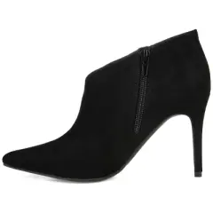 Journee Collection Womens Demmi Tru Comfort Foam Inside Zip Stiletto Booties