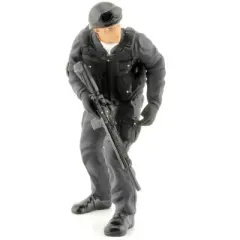 SWAT Team Rifleman Figure For 1:18 Scale Models by American Diorama