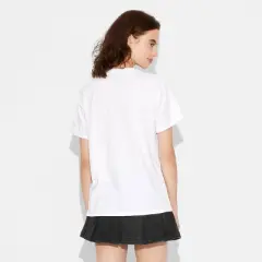 Women's Mickey Short Sleeve Graphic T-Shirt - White