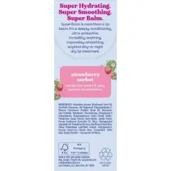 eos 24H Moisture Super Balm - Strawberry Sorbet - 0.35 fl oz