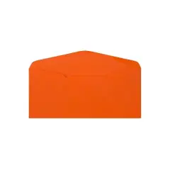 JAM Paper #9 Business Colored Envelopes 3.875 x 8.875 Orange Recycled 1532899