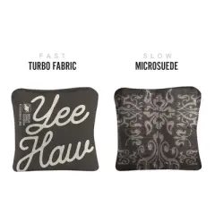 Yee Haw Synergy Pro Gray Cornhole Bags (Set of 4)