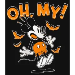 Girl's Disney Mickey Halloween Oh My T-Shirt