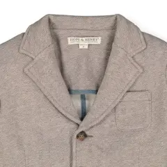 Hope & Henry Boys' Fleece Suit Blazer, Kids