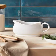Porcelain Gravy Boat 20oz White - Threshold&trade;